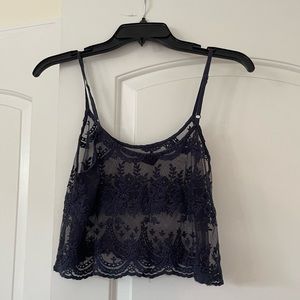 Lace Cami Crop Top
